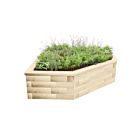 Corner Raised Bed 45° / 1.125 x 1.125 x 0.55m
