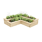 Corner Herb Garden / 1.5 x 0.75 x 0.35m