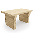 WoodBlocX Table / 1.5 x 0.9 x 0.75 m