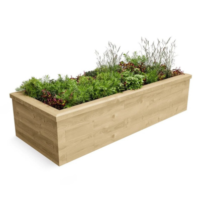 Slim Raised Bed / 1.875 x 0.75 x 0.45m