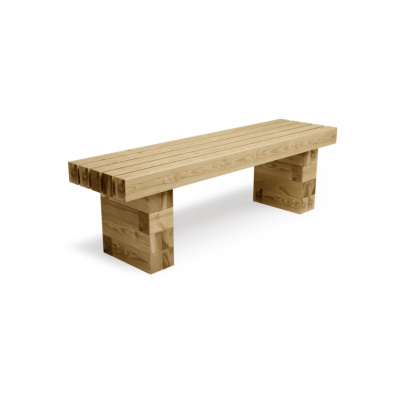 Wide Bench / 1.875 x 0.435 x 0.50m